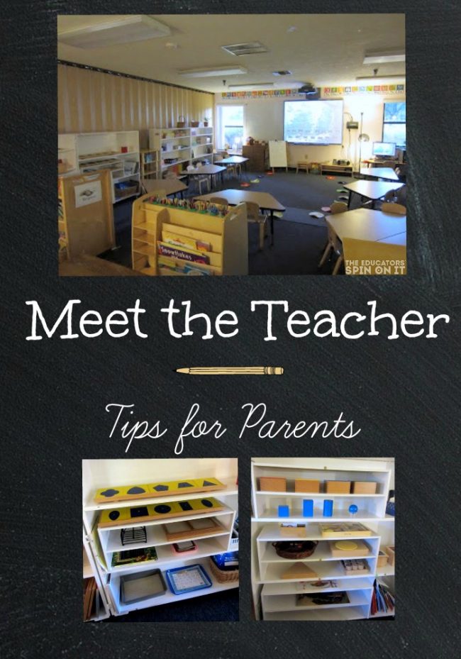 Meet the Teacher Tips for Parents