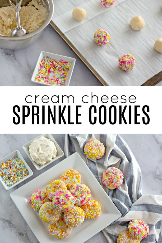 Cream Cheese Sprinkle Cookies Recipe