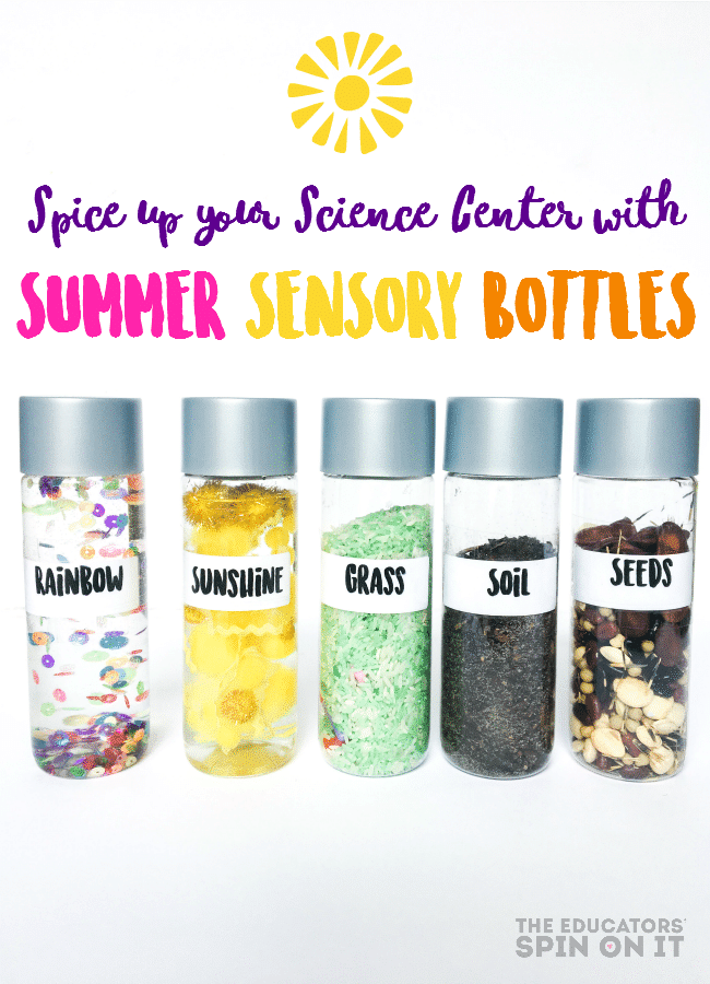 Reignite Children’s Interest in Science with FUN Summer Sensory Bottles for Kids