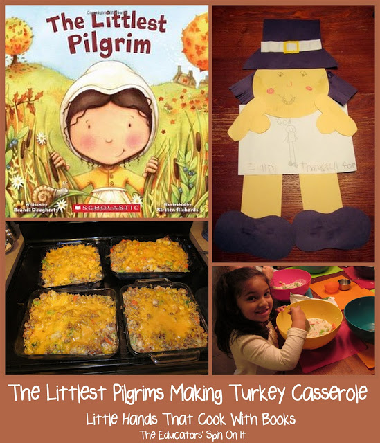 Little Hands that Cook with Books:  Turkey Casserole