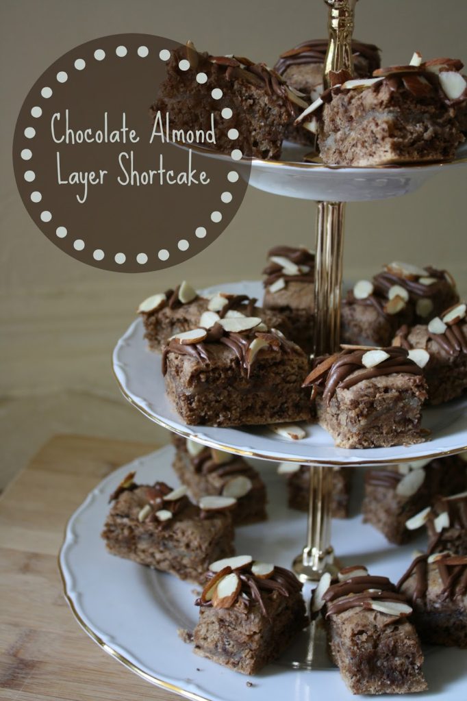 Chocolate Almond Layer Shortcake