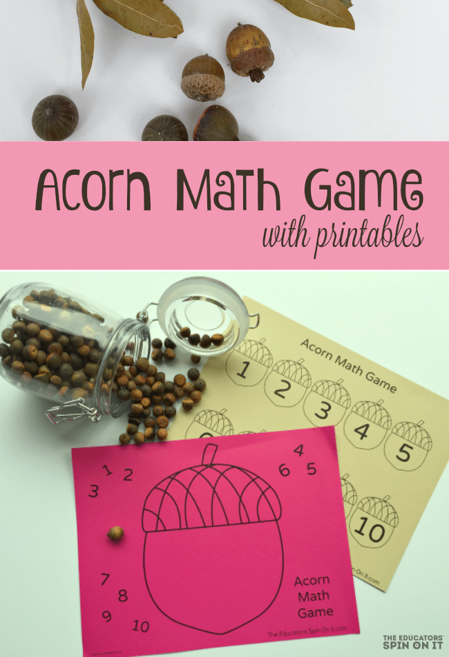 Acorn Math Game for Kids