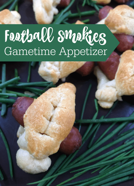Football Shaped Appetizer Recipe for Gametime