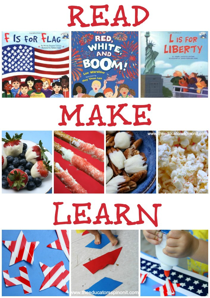 Patriotic Party Play Date: Read, Make, Learn