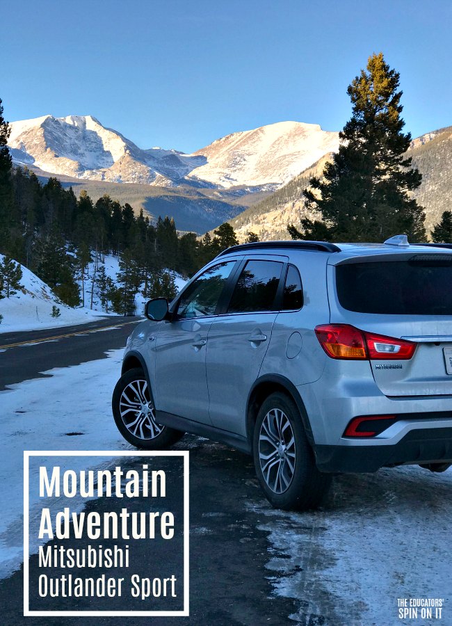 Winter Mountain Adventure Driving a Mitsubishi Outlander Sport 2.4