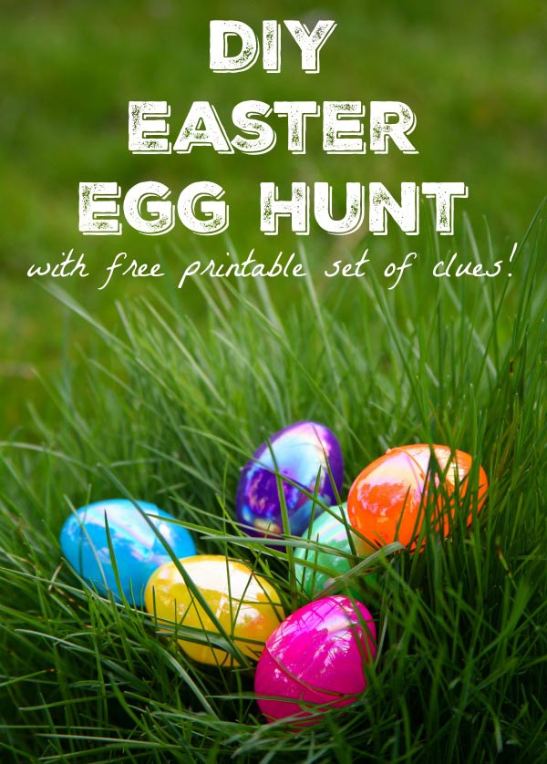 Easter Egg Hunt Clues {with free printable!}