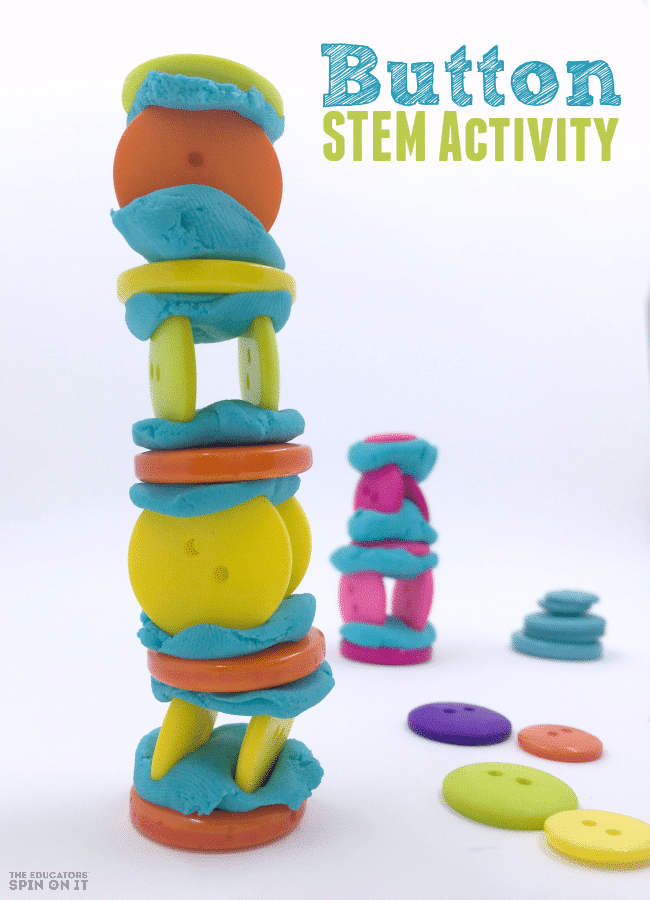 Button STEM Activity Challenge for Kids