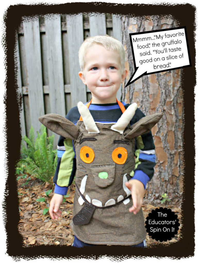 How to Make a Gruffalo Dress Up Apron for Creative Storytelling