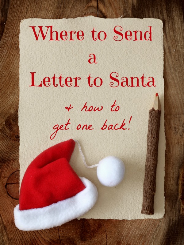 How to Send Santa a letter and get one back!