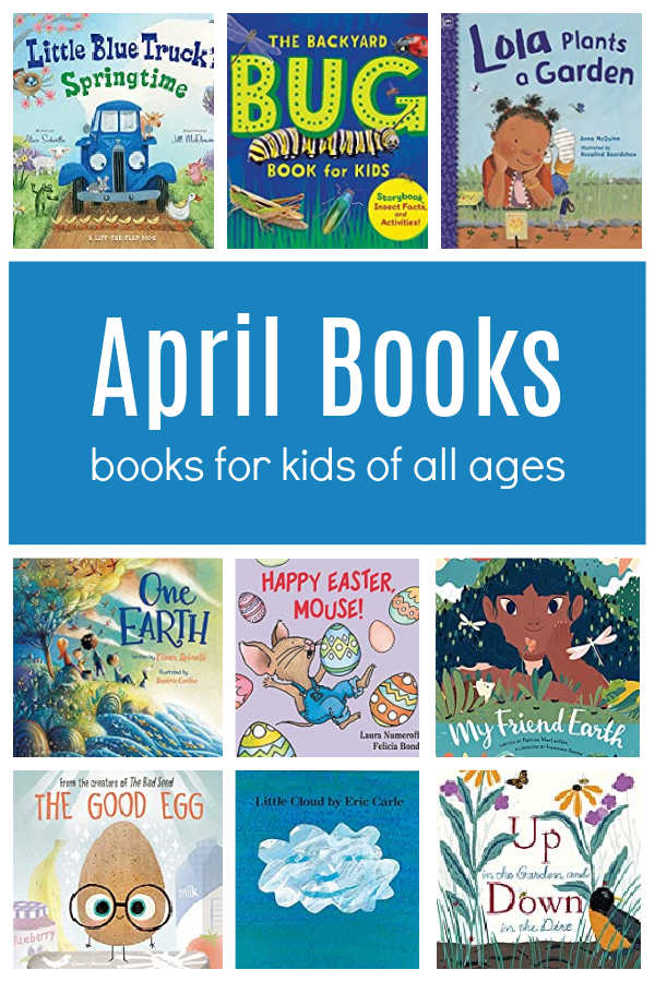 April Book List for Kids